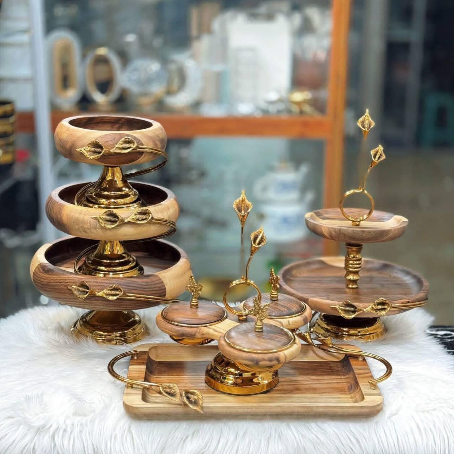 سرویس ۵تیکه چوبی لیلیوم